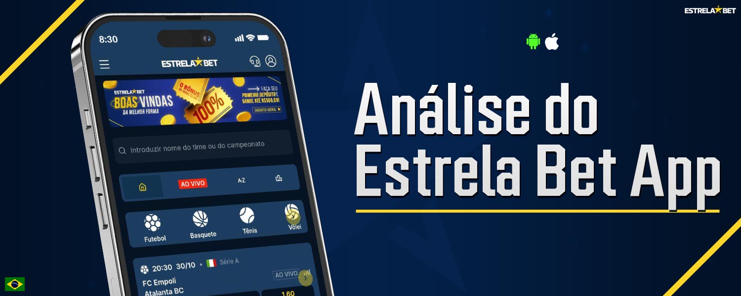 Informações detalhadas sobre o aplicativo Estrela Bet, disponível para Android e iOS.