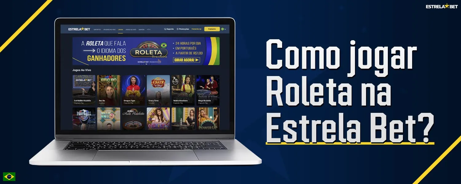 Guia passo a passo sobre como jogar roleta na plataforma Estrela Bet.