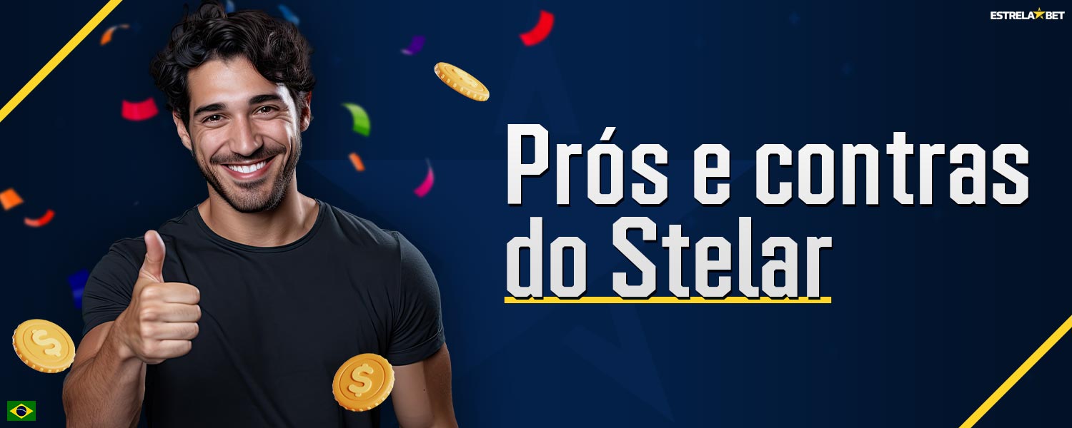 Vantagens e desvantagens do jogo "Stelar" na plataforma Estrela Bet.